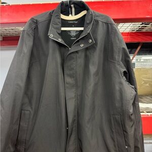 Calvin Klein Men's Charcoal Gray Jacket